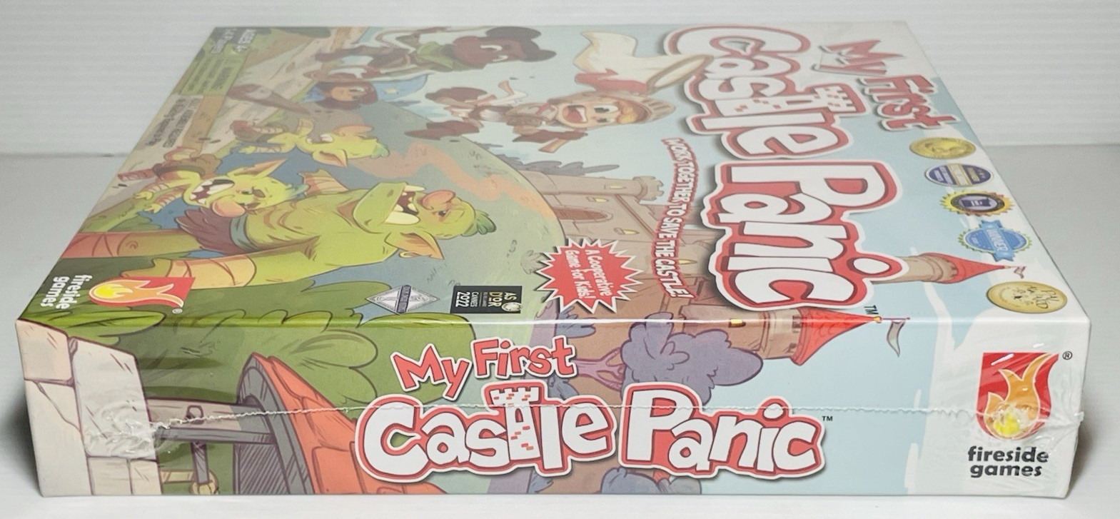 My First Castle Panic Board Game Fireside Games New & Factory Sealed.