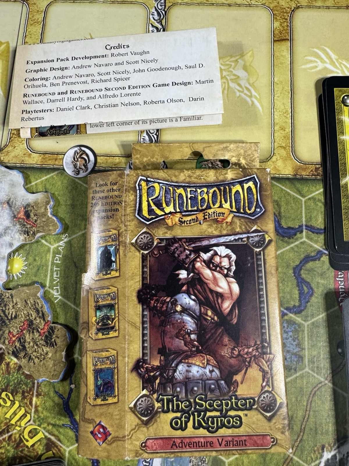 Runebound 2nd edition + 2 Extra Expansions Read