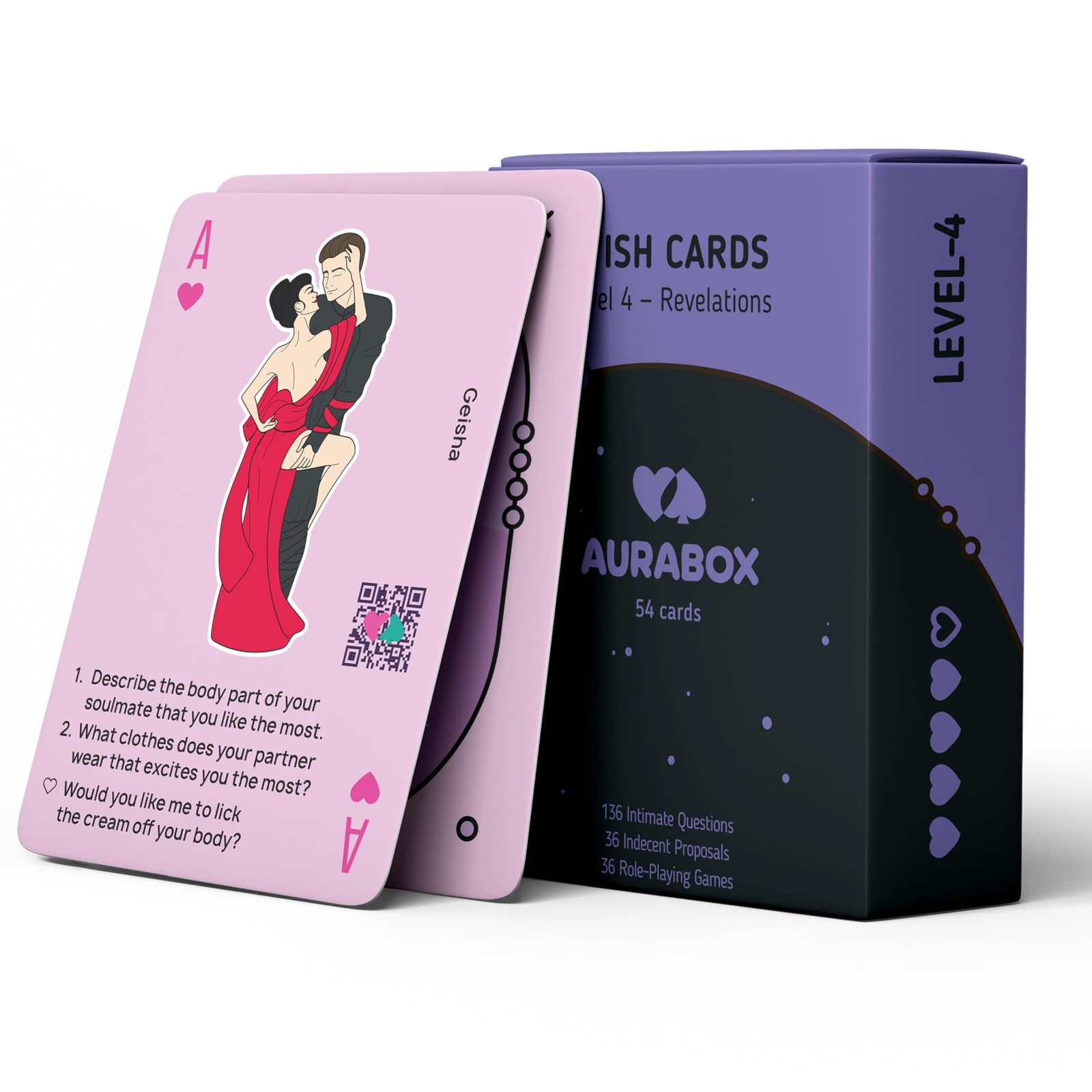 Wish Cards Sex Game for Couples, Passion Excited Adult Game, Foreplay Fun Sex…