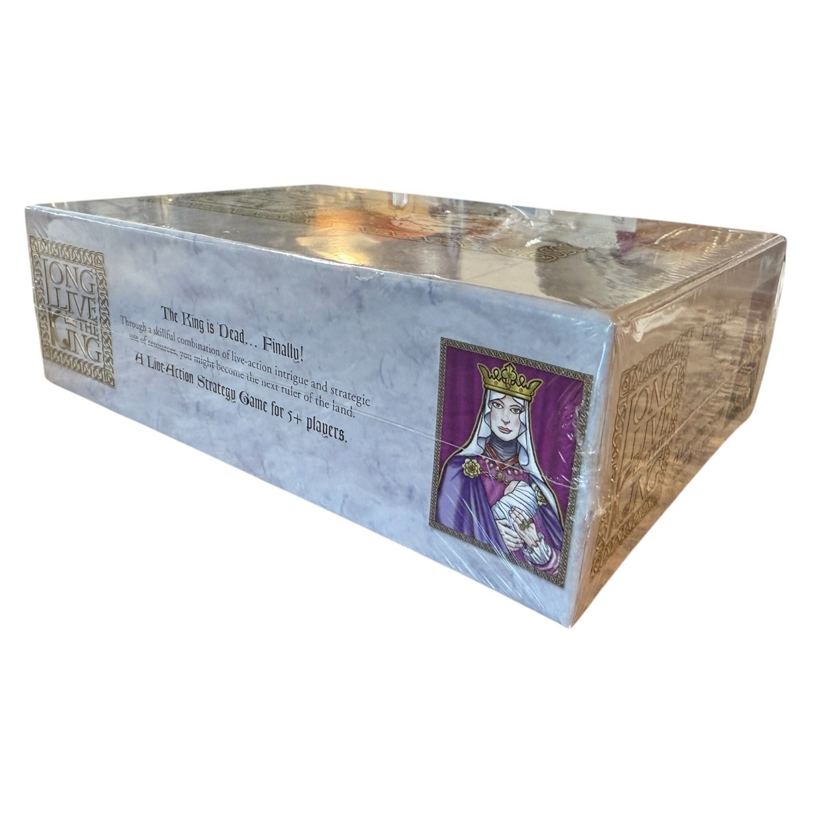 White Wolf Long Live the King Strategy Board Card Game – NEW