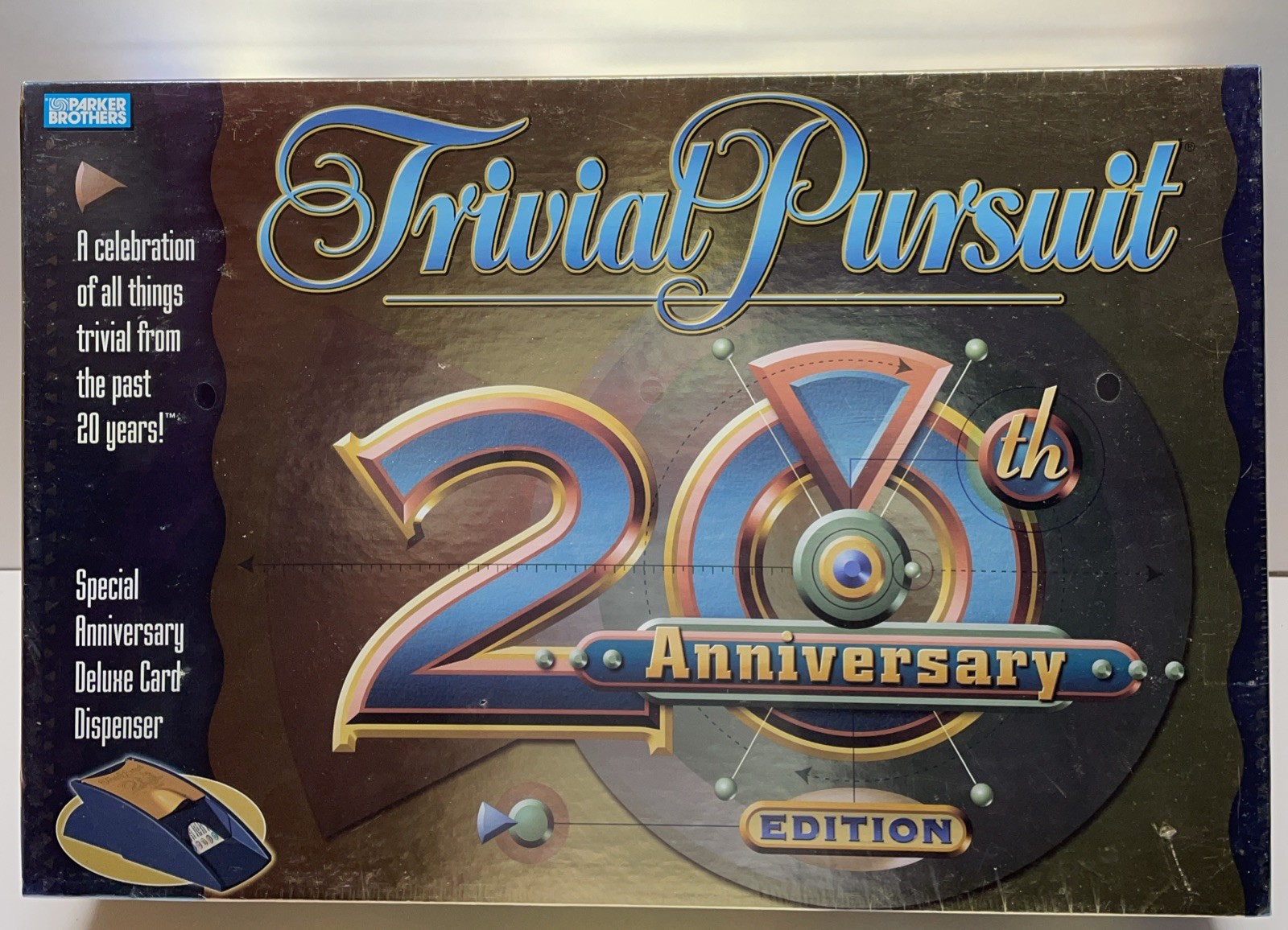 Trivial Pursuit 20th Anniversary Edition Board Game Hasbro 2002 USA New