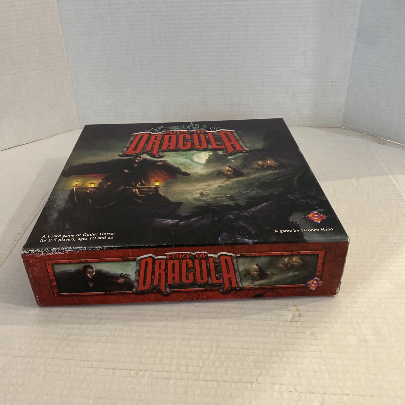 Fury of Dracula Board Game Gothic Horror 2-5 Players Fantasy Flight