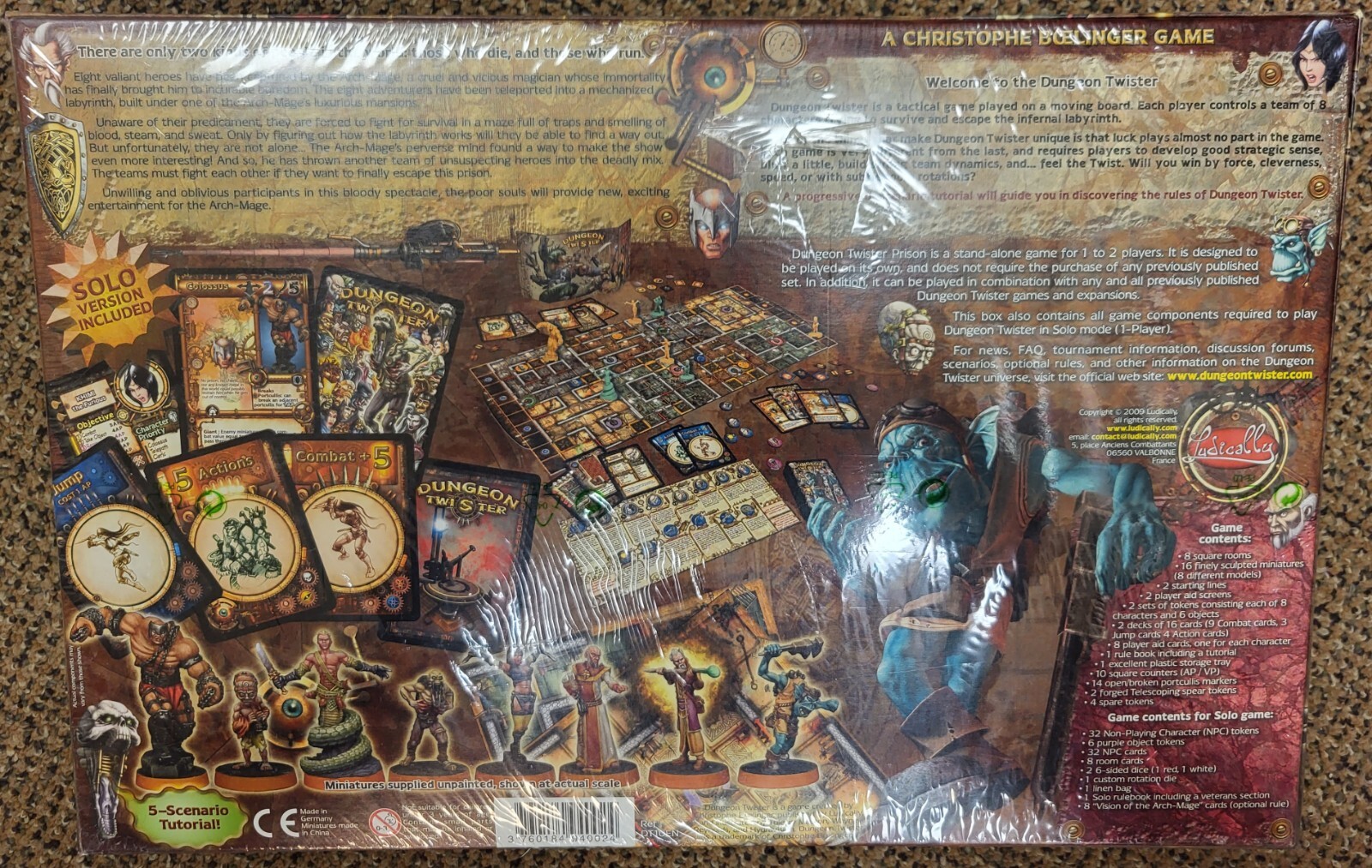 NEW – DUNGEON TWISTER PRISON – LUDICALLY