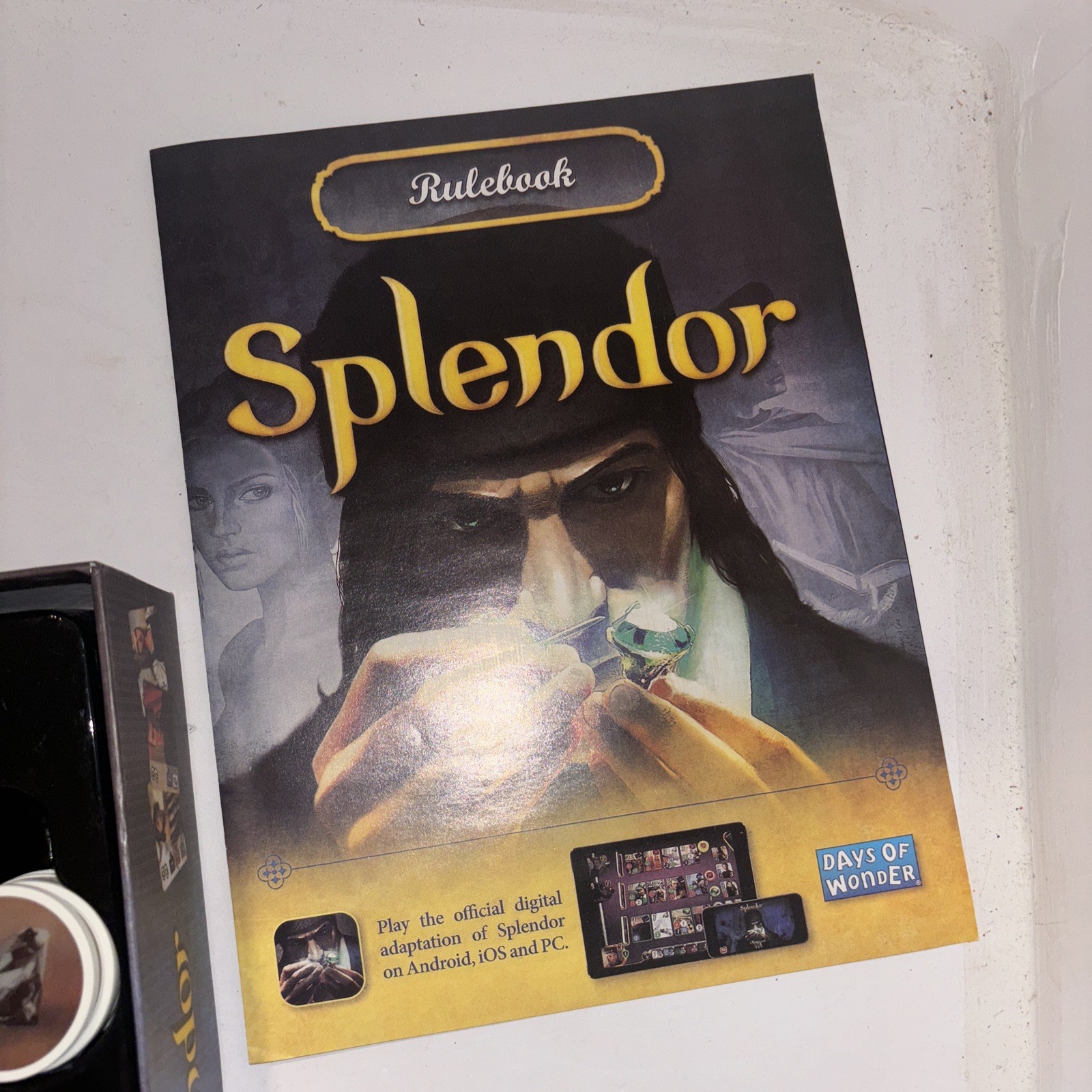 Splendor Strategy Board Game by Marc Andre 2-4 Players Space Cowboys Complete