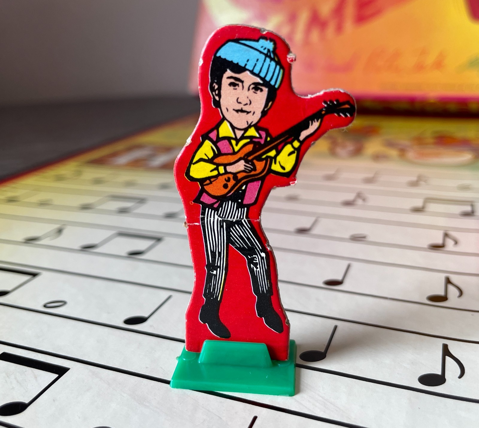 Transogram Monkees Board Game 1967 RARE Guitar Version VHTF – 100% COMPLETE!!!