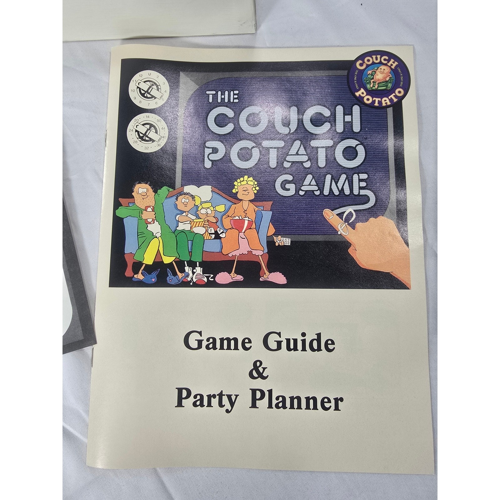 1987 Couch Potato Game by TDC Games New Open Box Complete Party TV Commercials