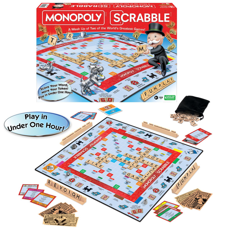 Monopoly Scrabble Game Play In Under One Hour Score Your Scrabble Word – Move