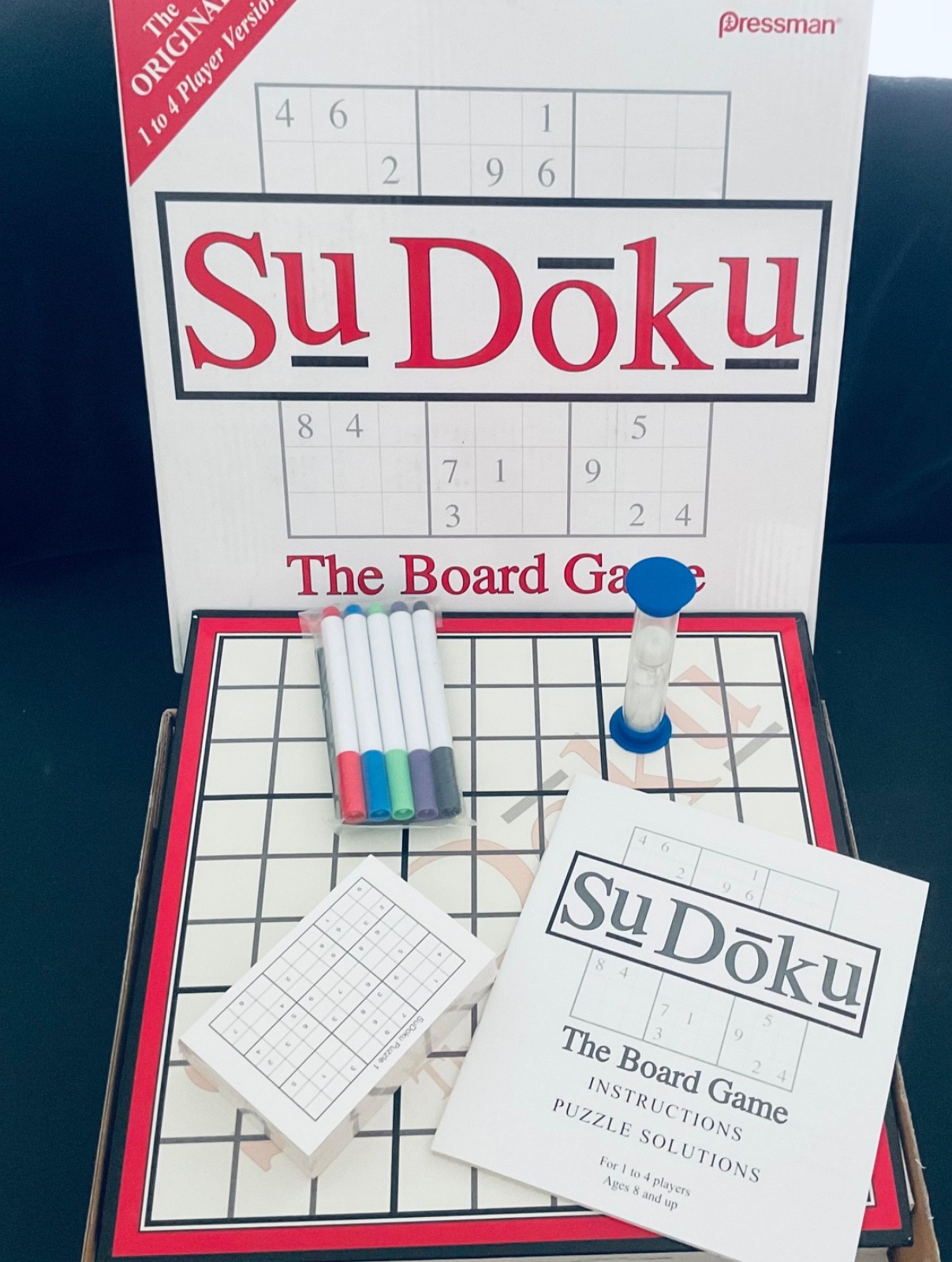 NEW Sudoku The Board Game for 1-4 Players – Open Box
