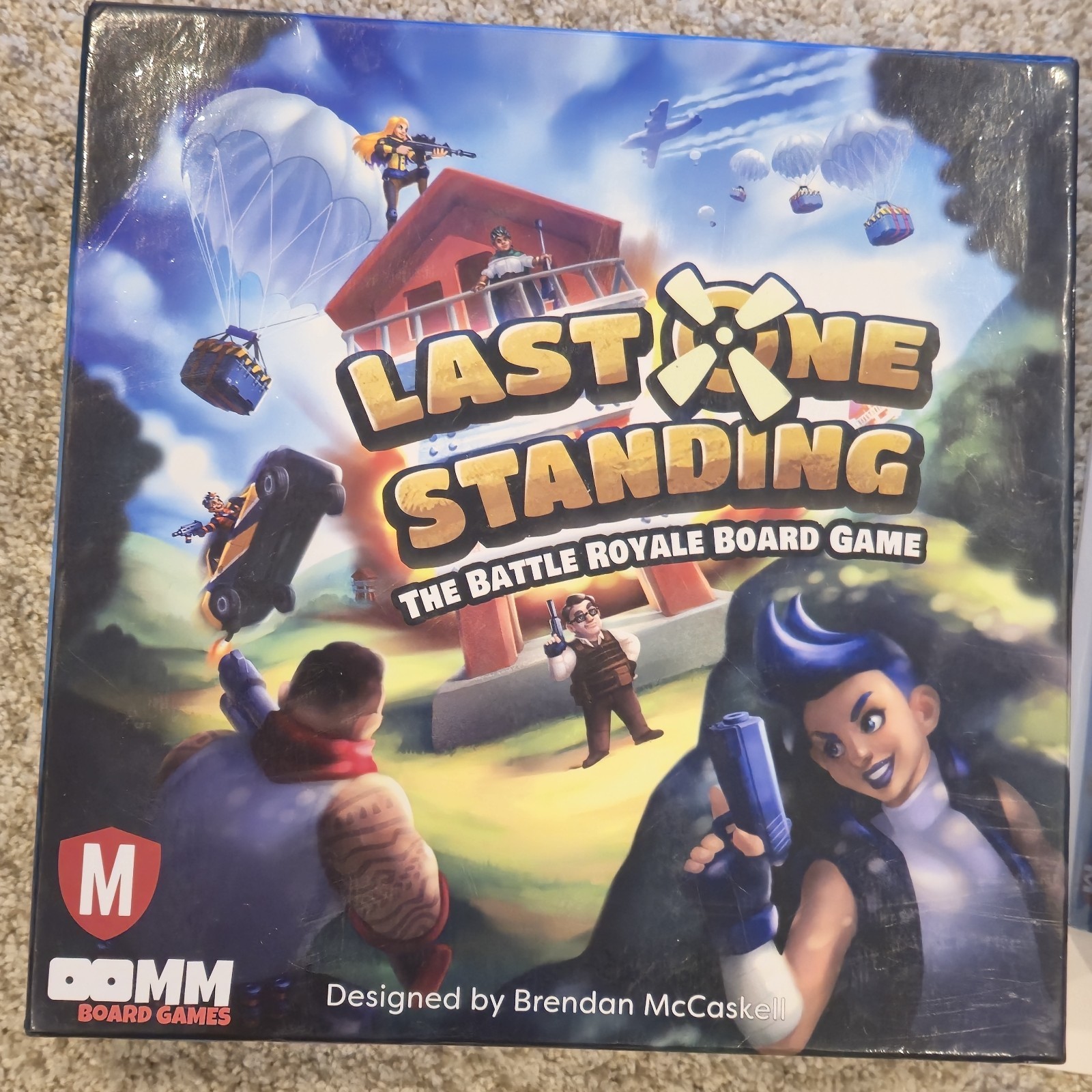 OOMM Board Game Last One Standing – The Battle Royale Board Game Fast Shipping