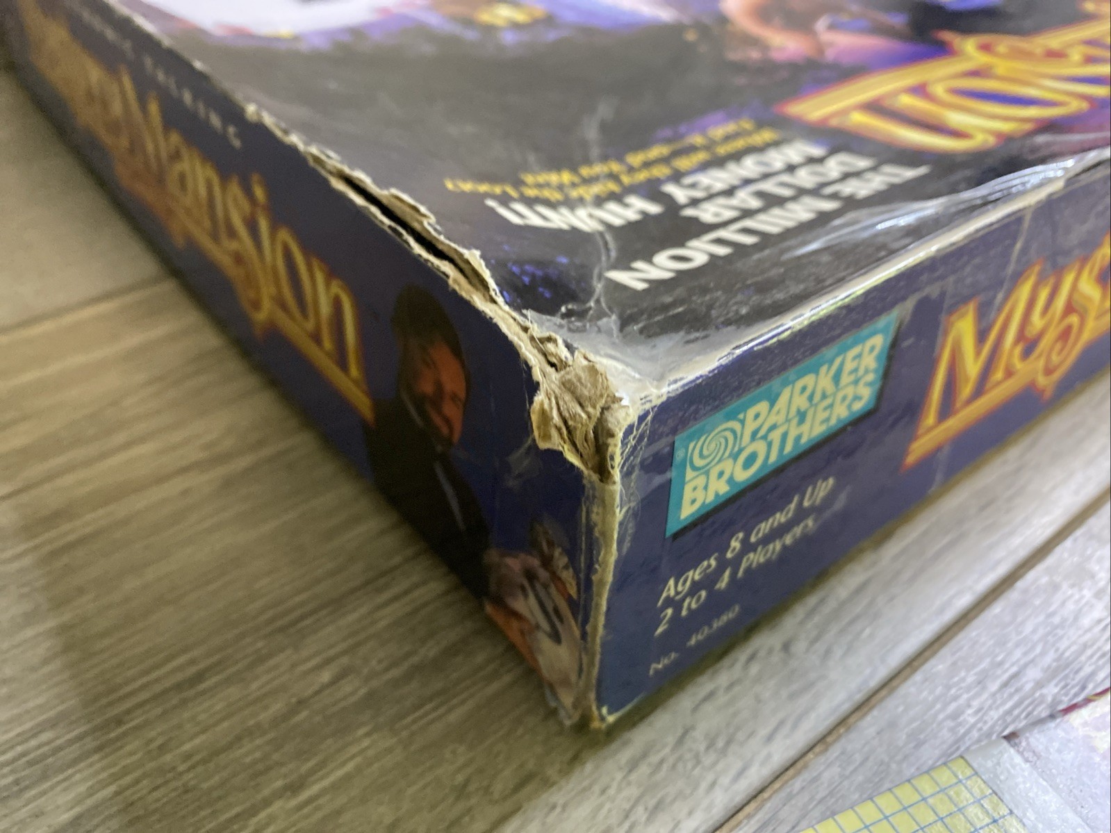 1995 Mystery Mansion Electronic Talking Game Parker Bros (Missing 2 Movers)