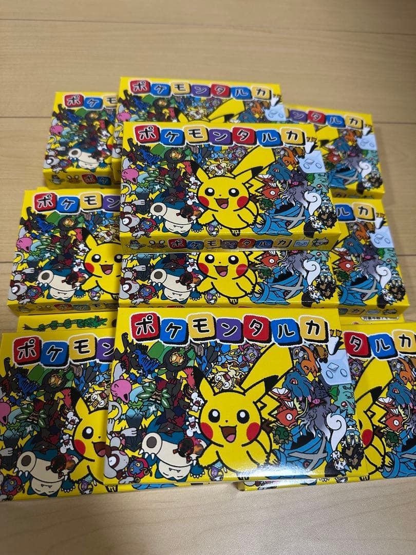 Pokemon Taruka Karuta Card Game 10 Piece Set Pikachu Japanese New