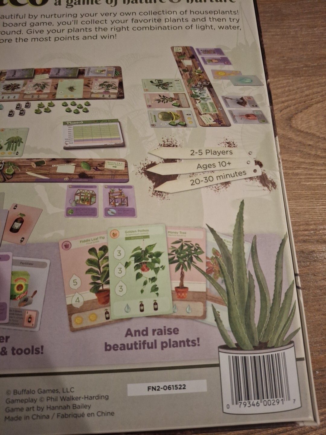 NEW! PLANTED By Buffalo Games Harding Board Game, Game of Nature & Nature