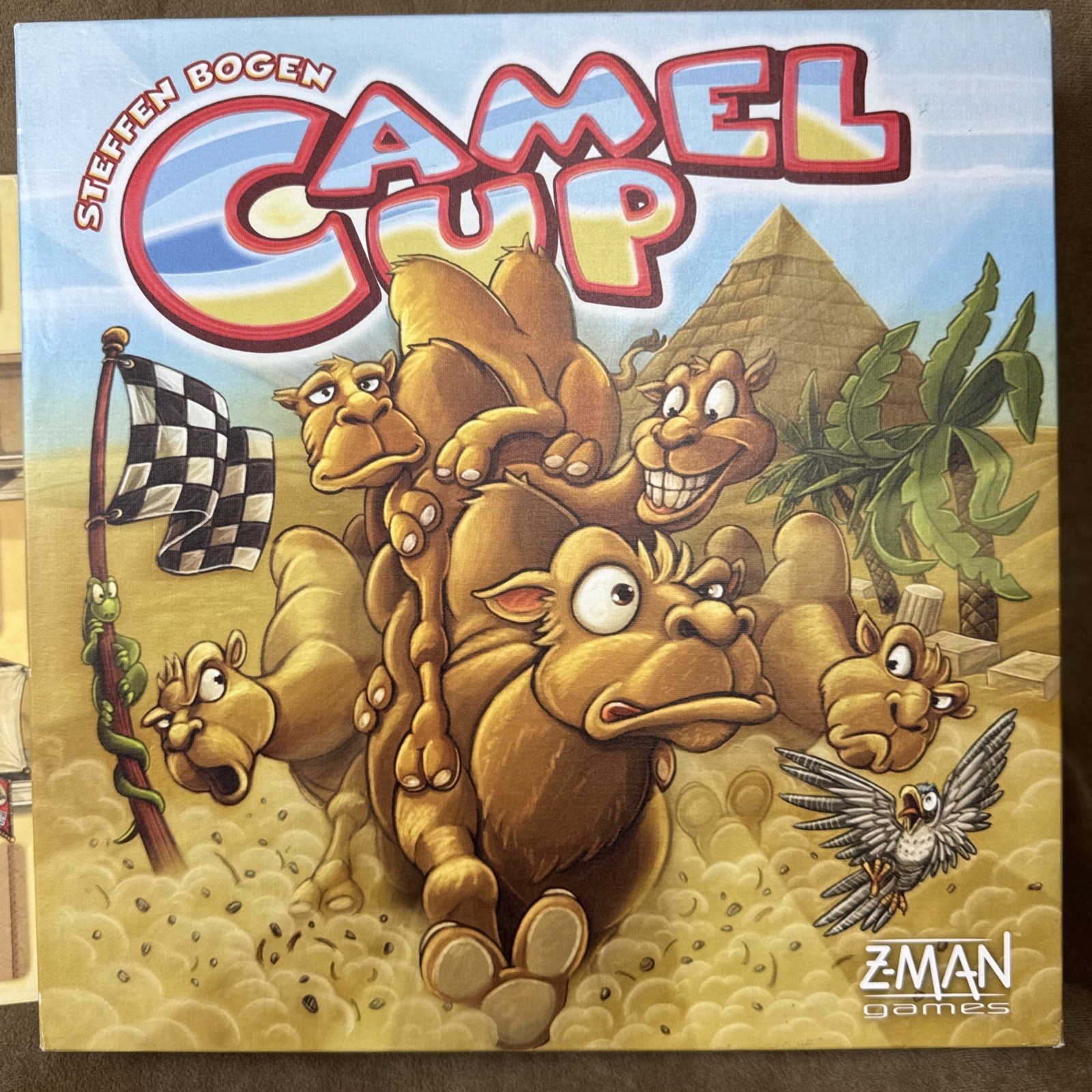 Camel Up COMPLETE Board Game – Stephen Bogen Z-Man Cup Board Game