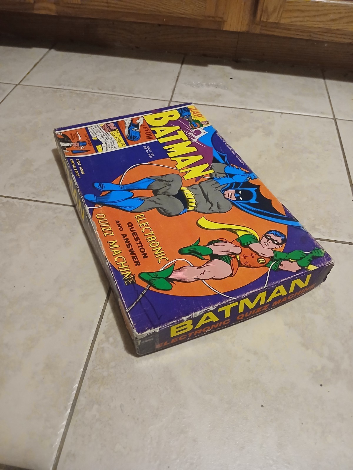 1966 Batman ElecTronic Quiz Game HTF.