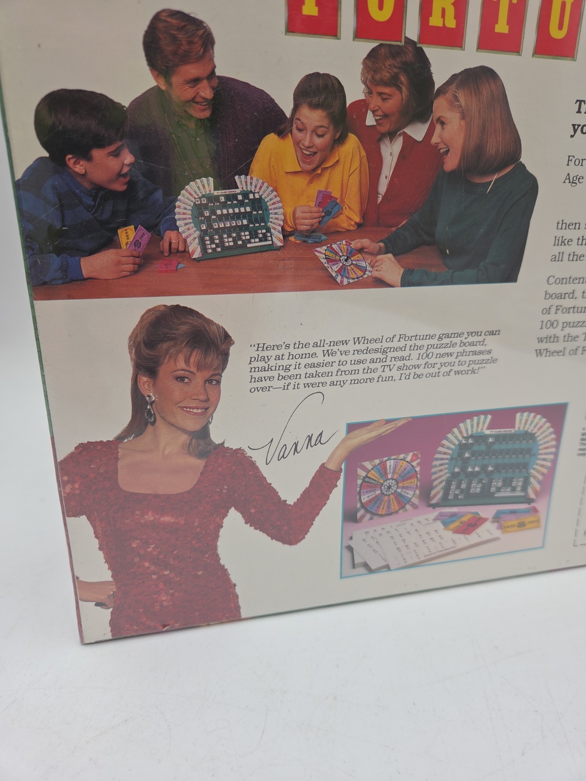 VTG 90s Wheel Of Fortune Board Game 2nd Edition Factory Sealed Tyco 1992 NIB