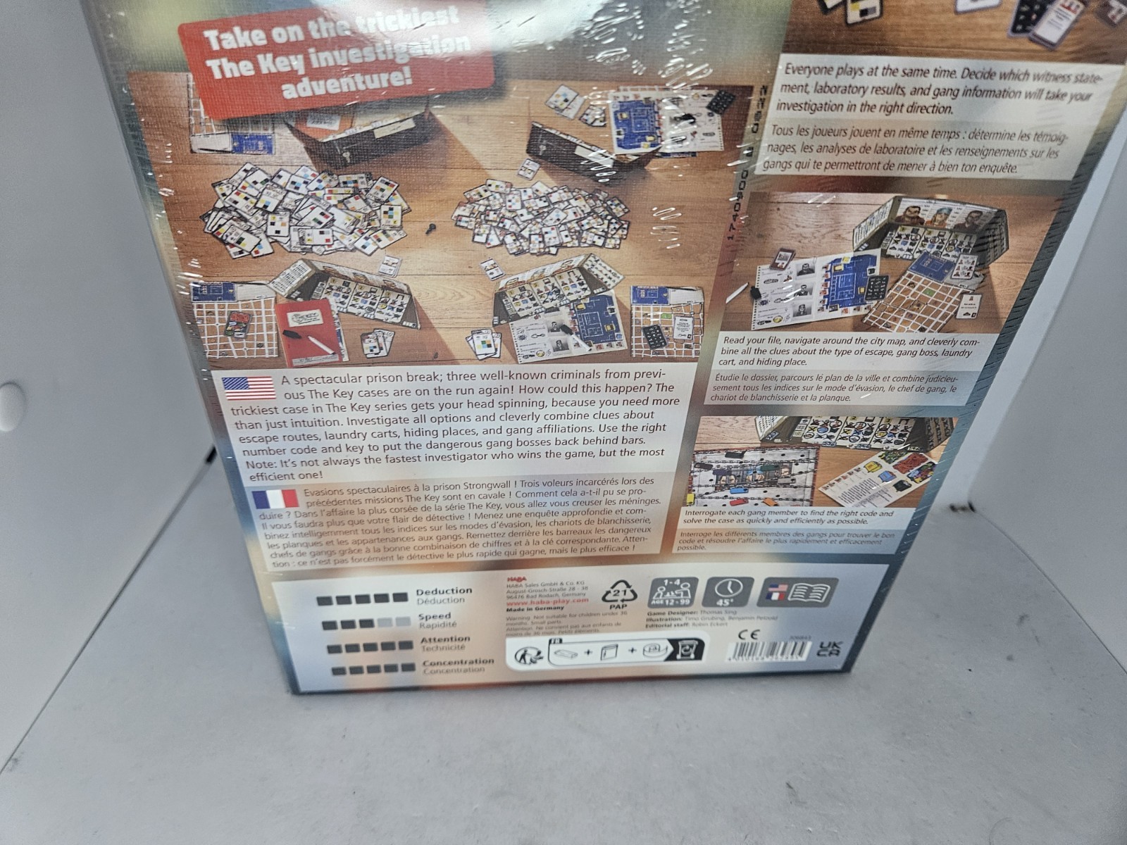 HABA The Key: Escape From Strongwall Prison – Thomas Sing New And Sealed