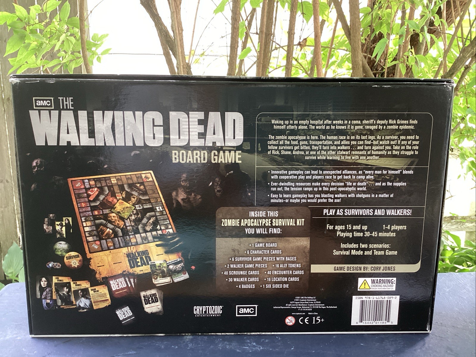 AMC The Walking Dead Board Game by Cryptozoic 2011 Great condition!