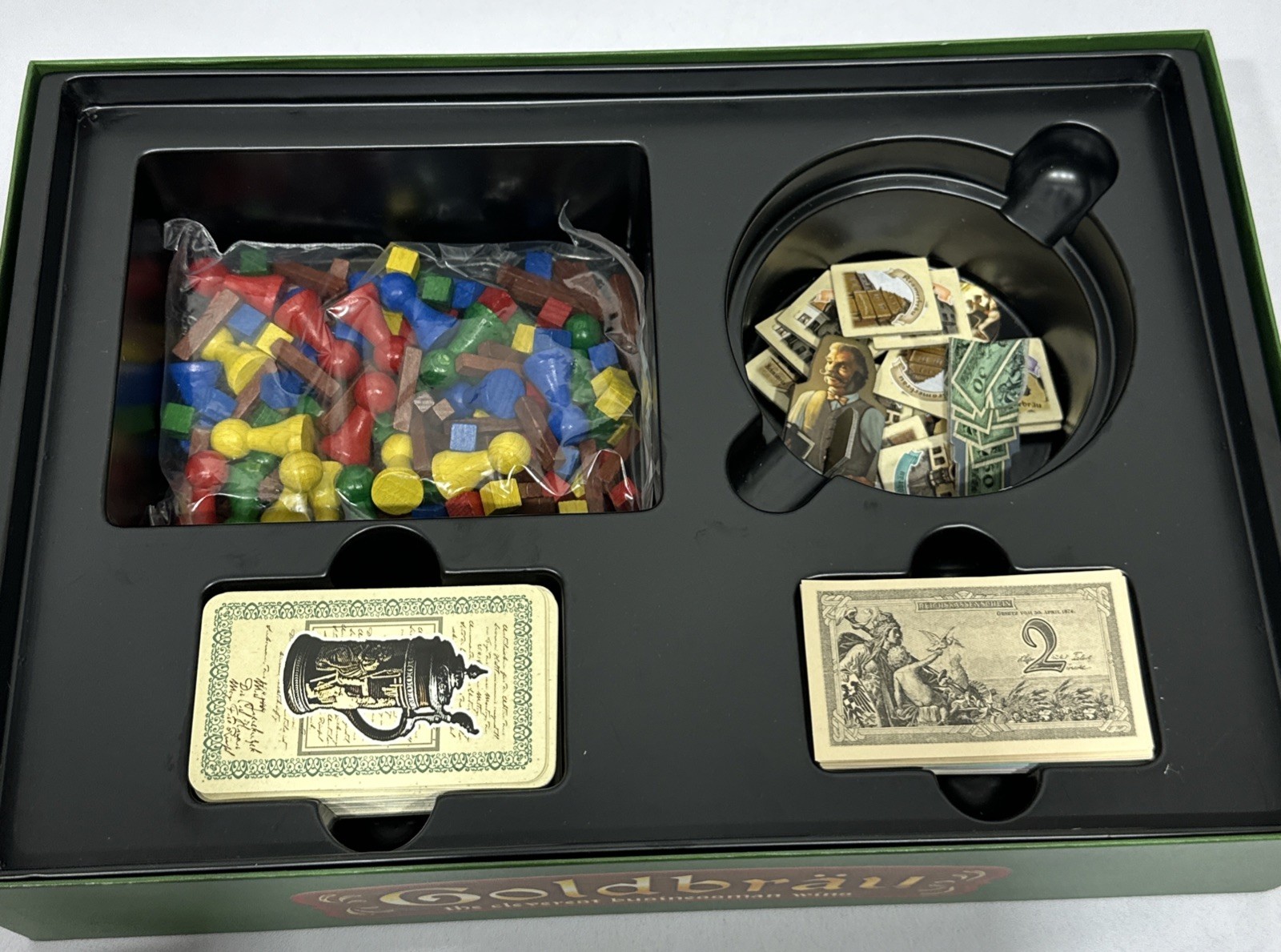 Goldbrau Board Game Rio Grande 2004 Euro Strategy Beer Theme