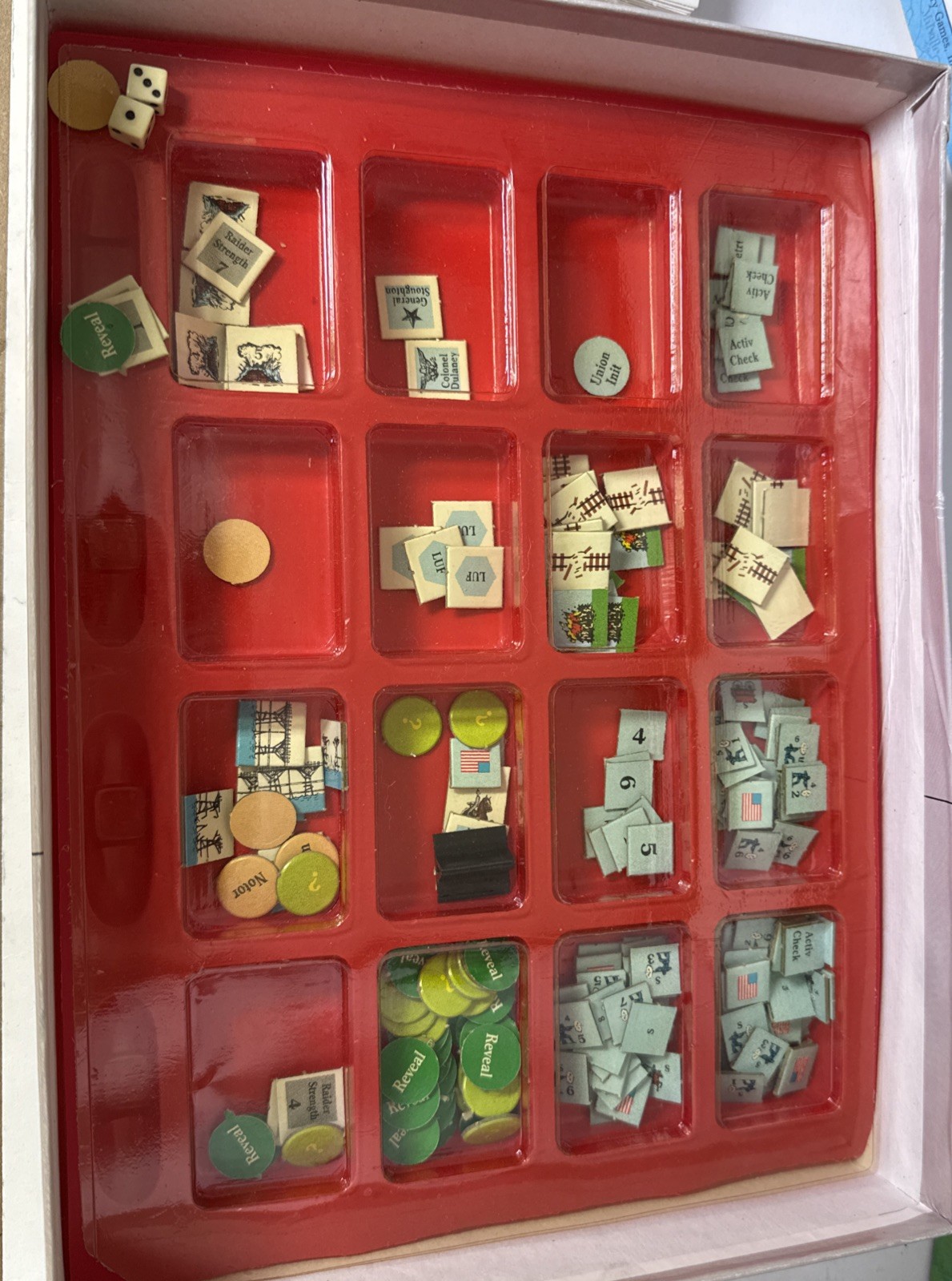 Mosby’s Raiders: Guerilla Warfare in the Civil War 1985 Solitaire Board Game