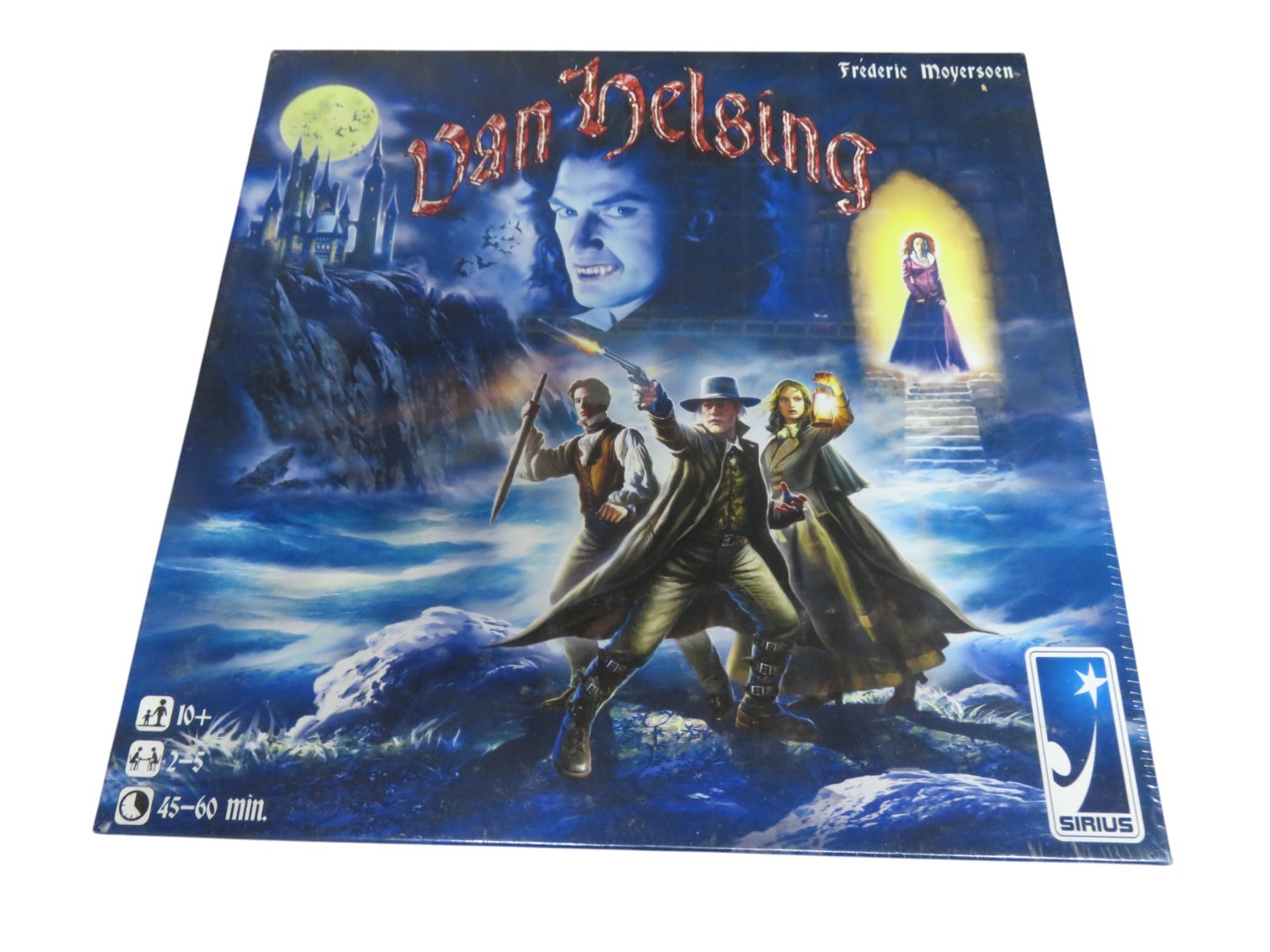 Van Helsing Board Game Vampire Hunters Vs Dracula Sirius Box New Sealed