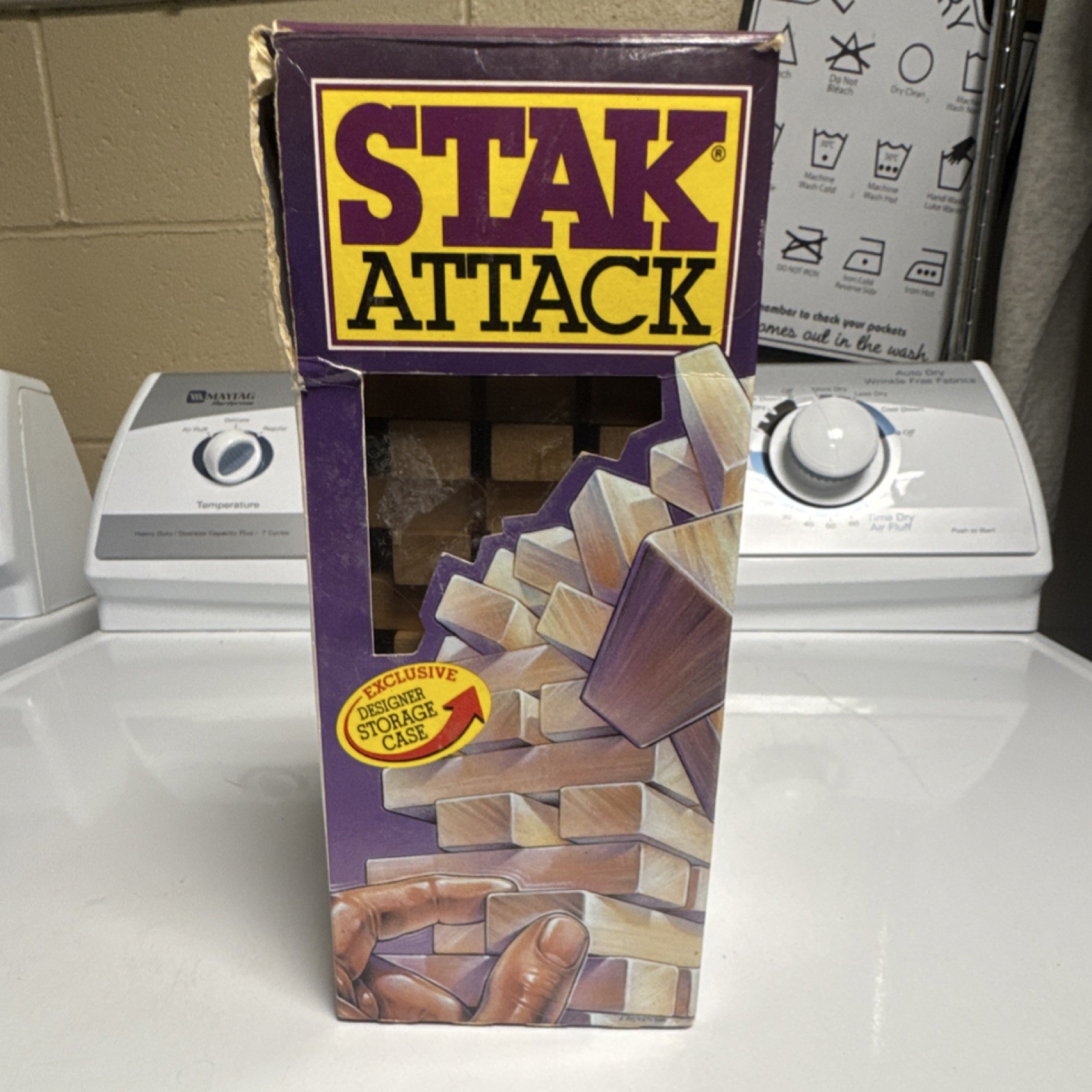 Talicor Stak Attack Skill & Action Strategy Game with Designer Storage Case