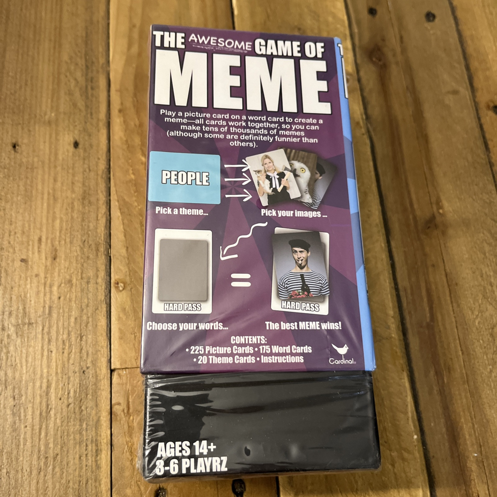 NEW The Awesome Game of Meme Card Game by Cardinal FRE SHIPPING