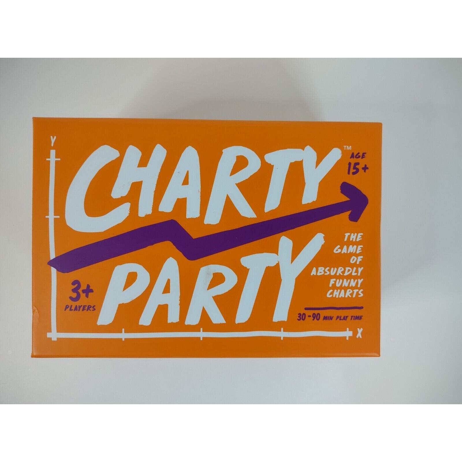 Charty Party – The Game of Absurdly Funny Charts 2023 Party Card Game Adults **