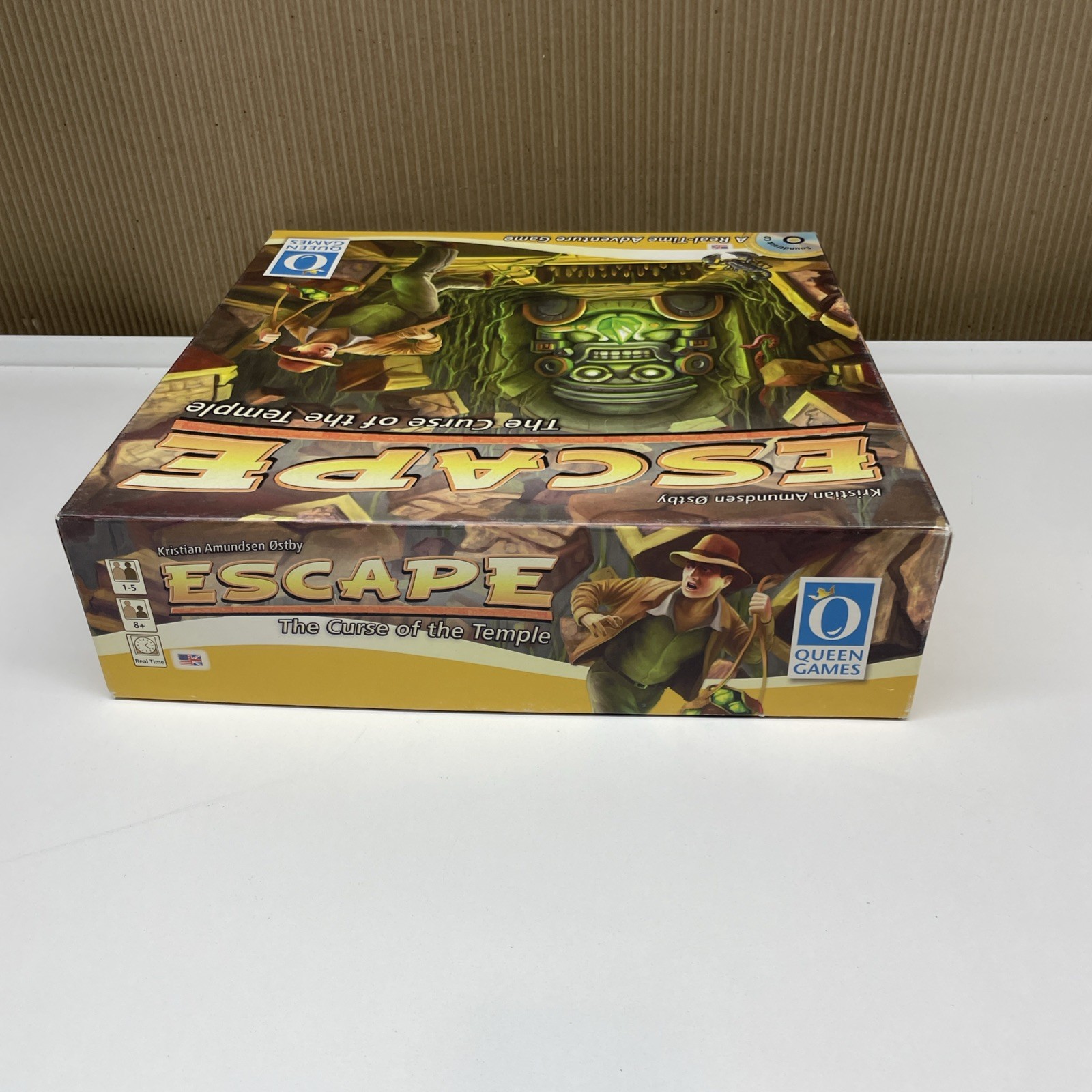 Escape Curse of The Temple Board Game Queen Games Real Time Adventure Family