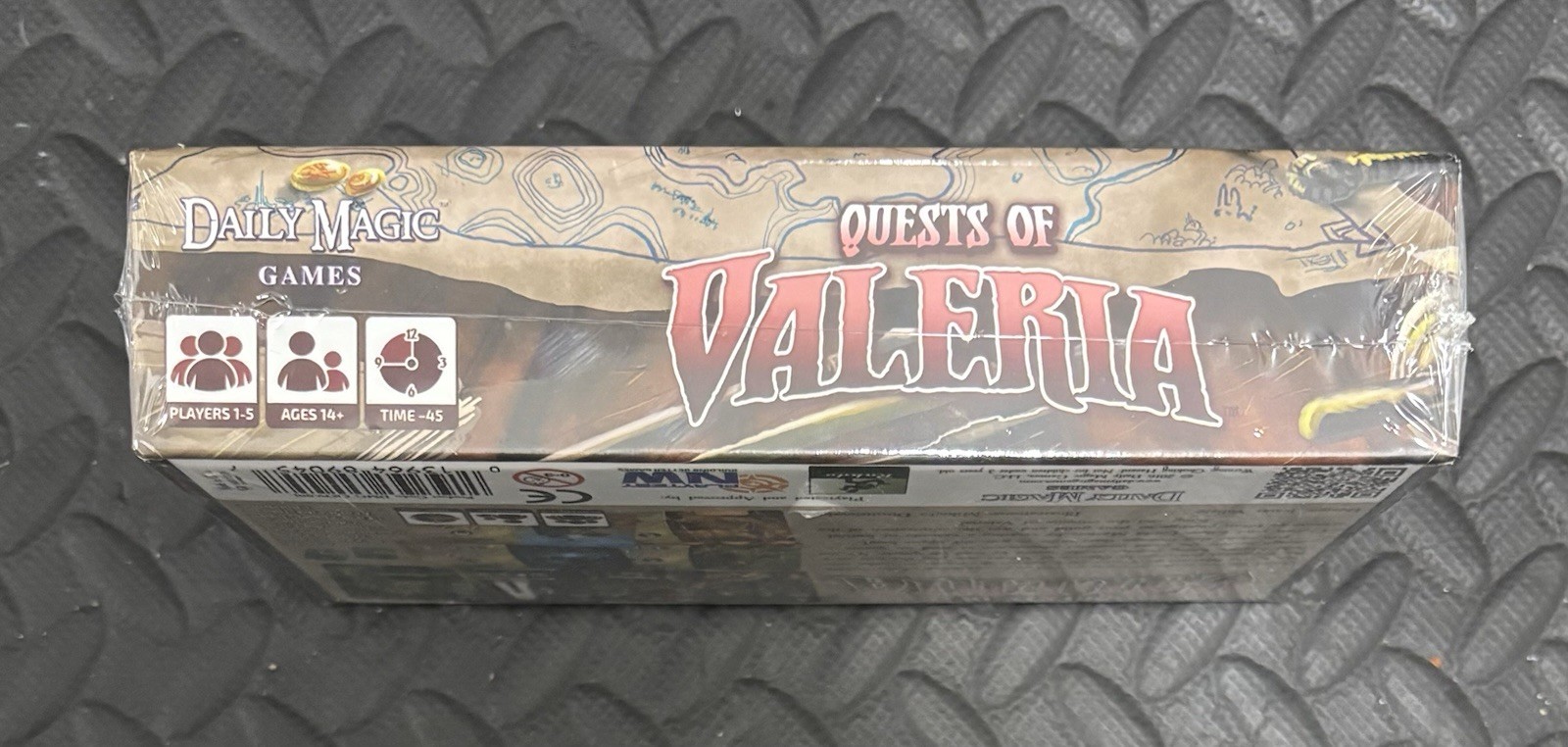 Brand New Sealed Quests of Valeria Board Card Game 2016 Daily Magic Games