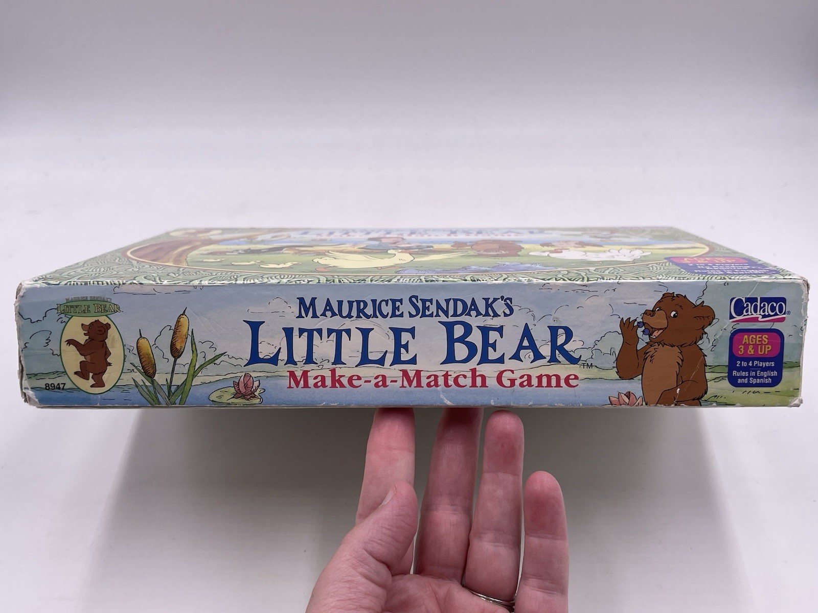 Maurice Sendak Little Bear Cadaco Make a Match Pre-School Game Complete Vtg 1999
