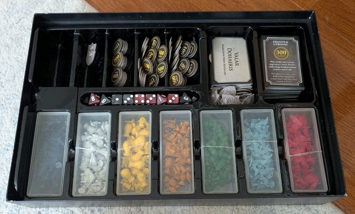 Risk Game of Thrones Board Game Strategic Conquest Edition