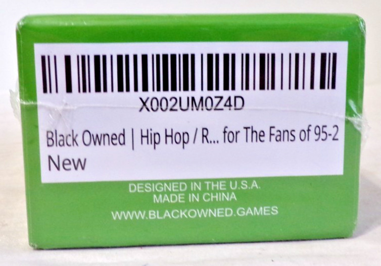 New Black Owned Adult Party Games – 5 Different Titles/Games – See Below