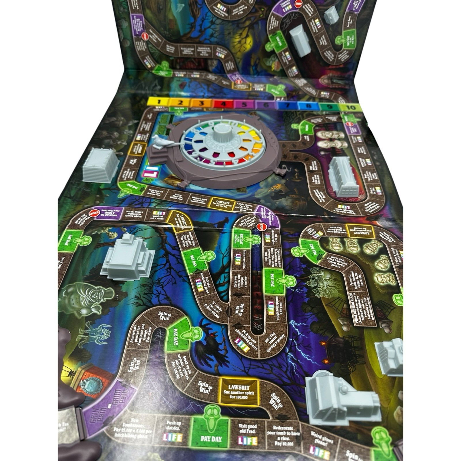 Life The Haunted Mansion Board Game Welcome To The After Life 2009 USAopoly