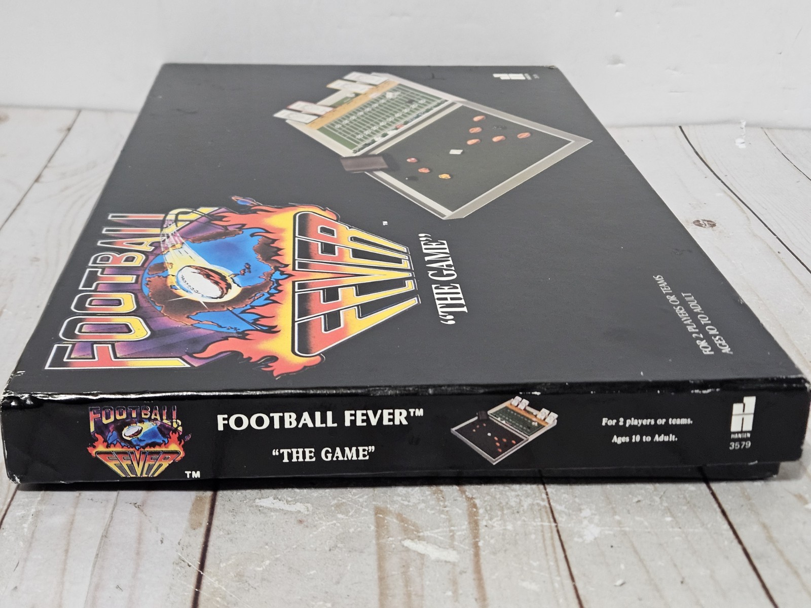 Football Fever The Game Cards Dice Hansen 1985 Vintage Board Game 100% Complete