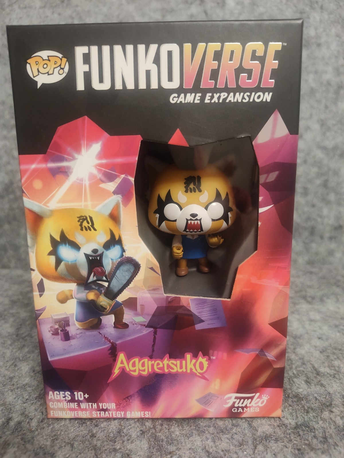 Funkoverse Aggretsuko 100 Game Expansion Sealed Box
