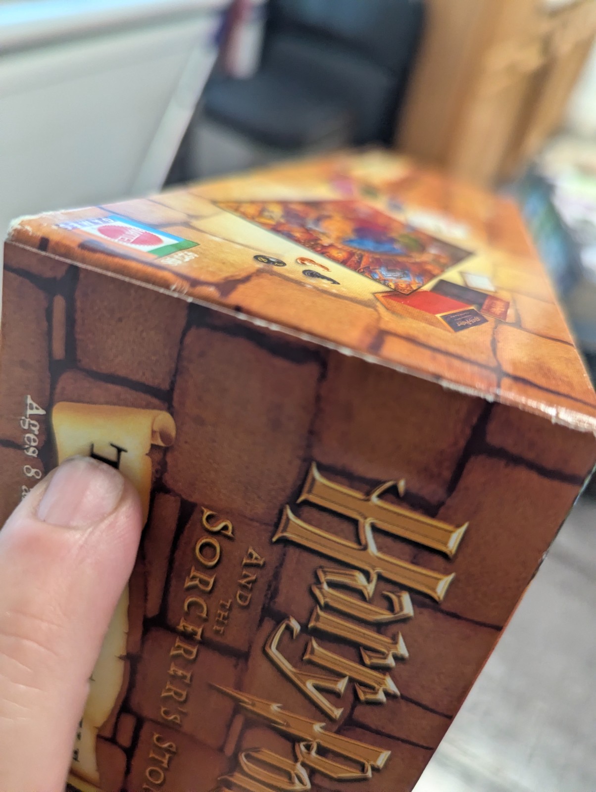 HARRY POTTER and the SORCERER’S STONE TRIVIA GAME 100% COMPLETE 2000 VINTAGE