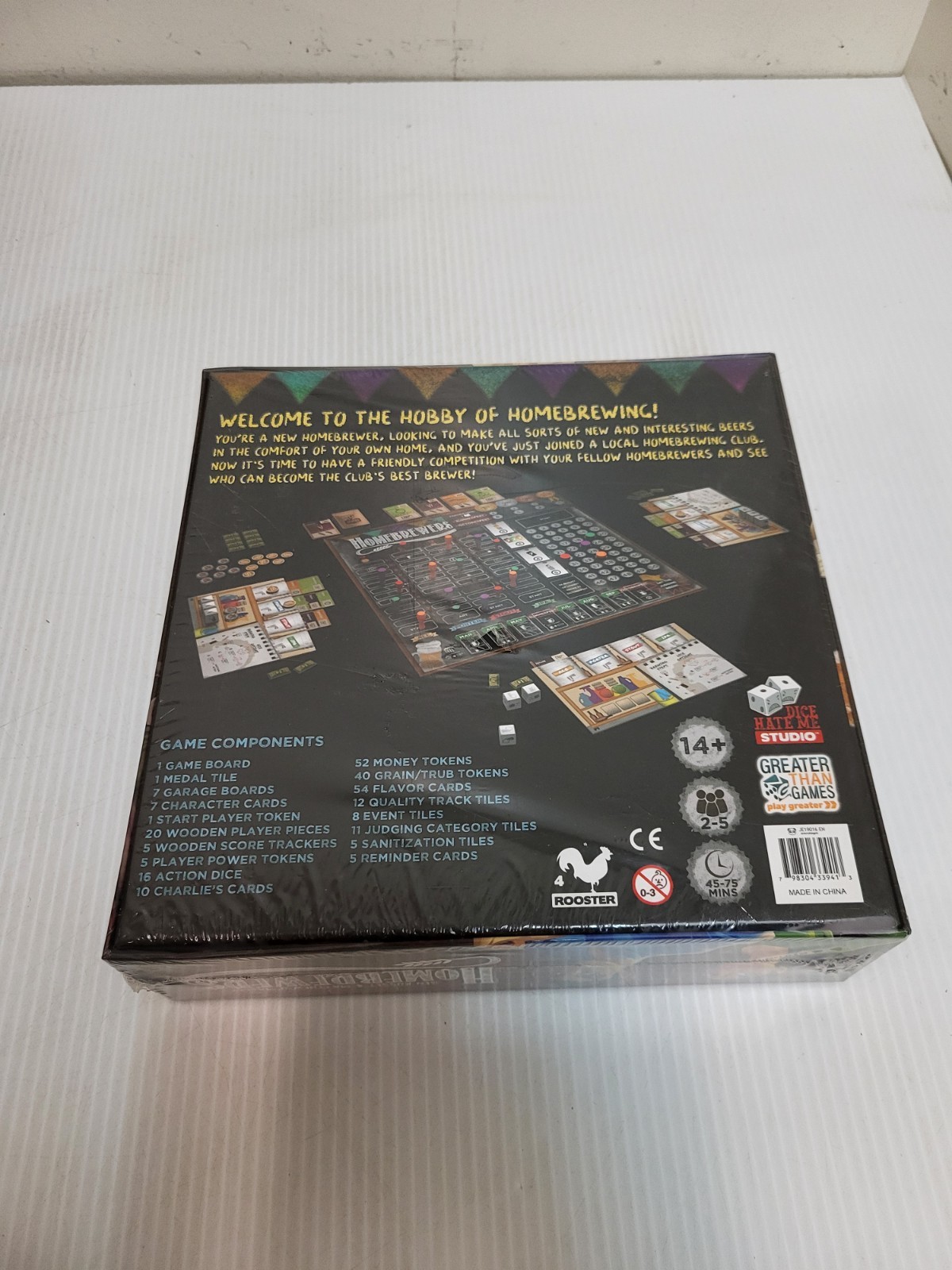 Homebrewers: A Dice Game Of Inventive Beers By Greater Than Games