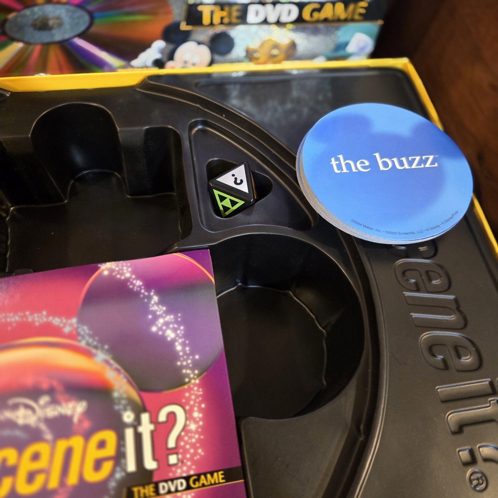 Disney Scene It DVD Game COMPLETE ScreenLife 2004 Pixar Movies Trivia