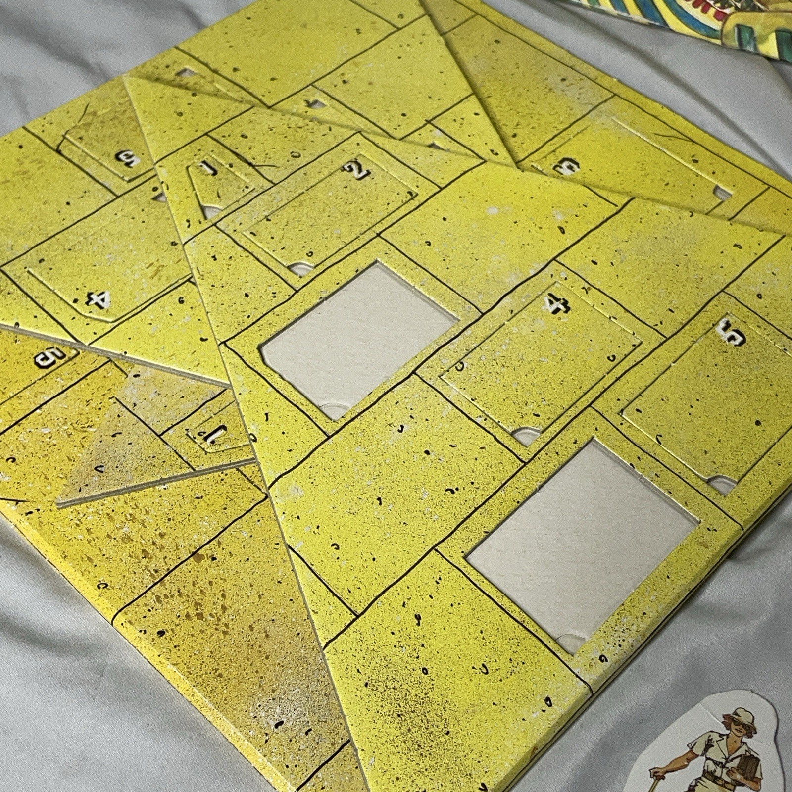 Vintage 1990 Aristoplay Pyramids & Mummies Board Game Replacement Pieces Set