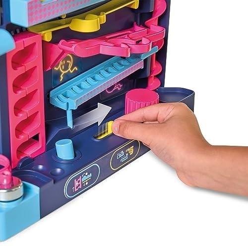 Vertical Marble Maze Game – Screwball Scramble Challenge for 1-4 Players, Ages 5