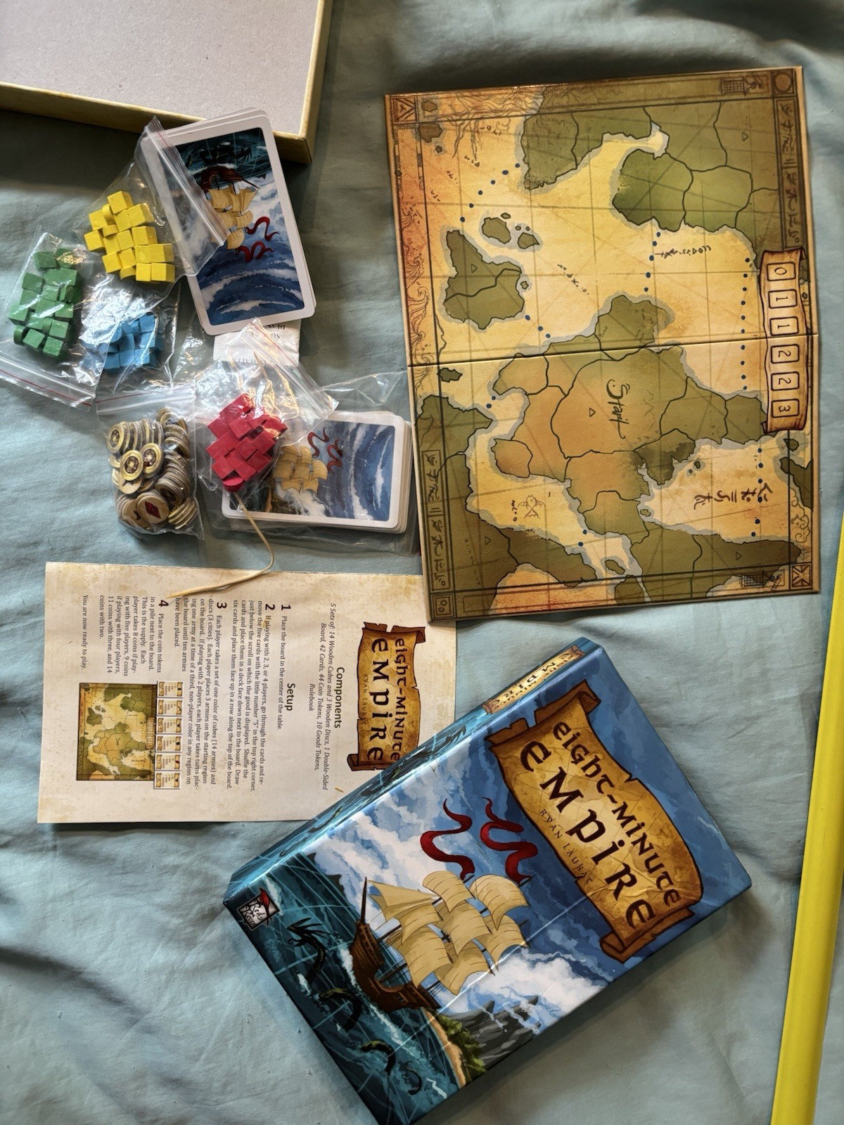 Eight-Minute Empire -Legends- 2013 Board Game (Out of Print)