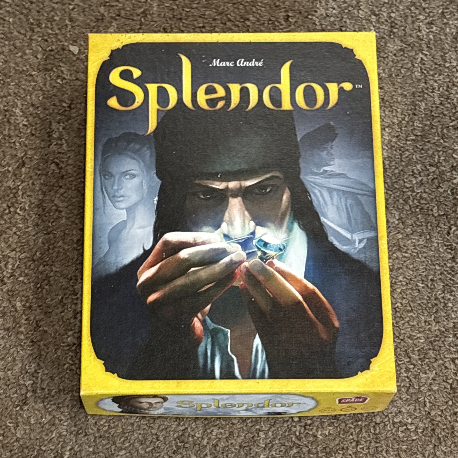 Splendor Game By Marc Andre The Greatest Gemstone Merchants Complete