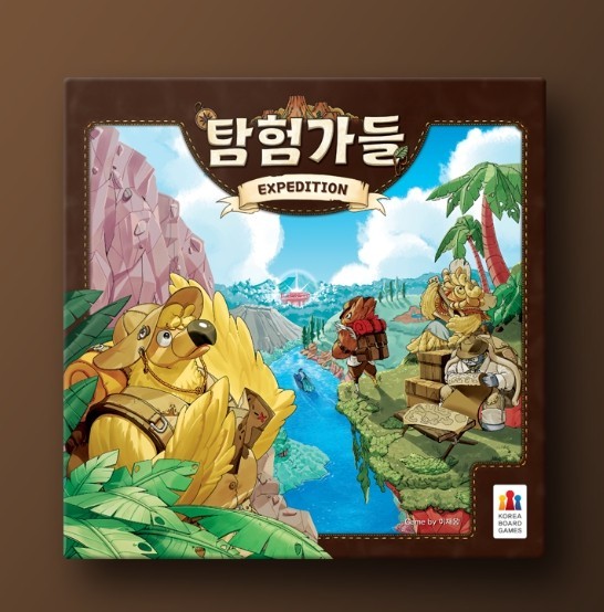 Expedition Korea Board Game Official Korean Version