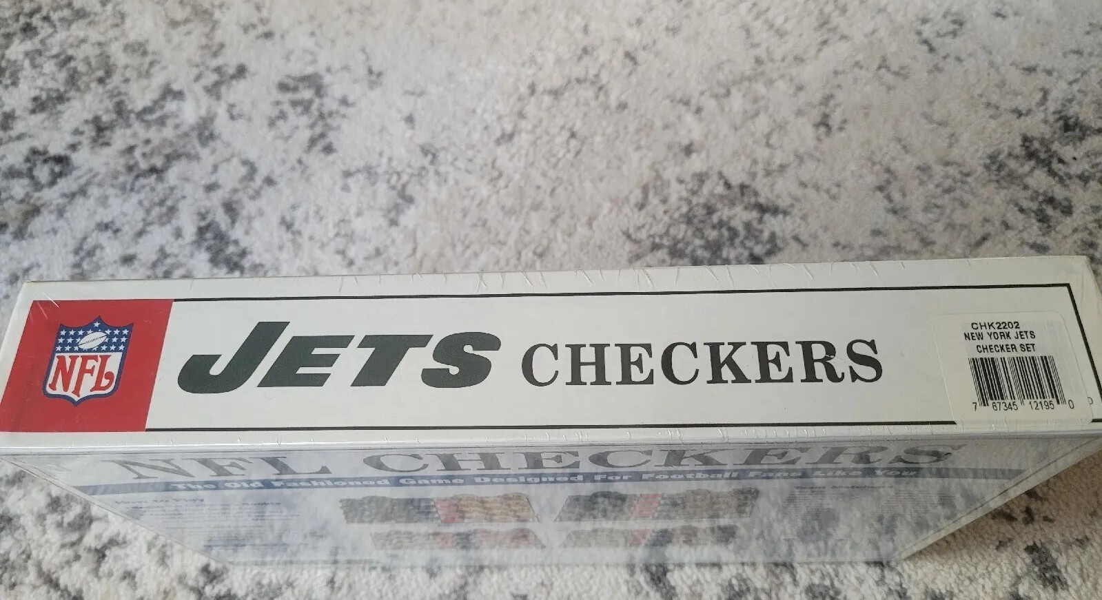 New York NY Jets Checkers Miami Dolphins NFL Checkers Football Helmets Set 1993