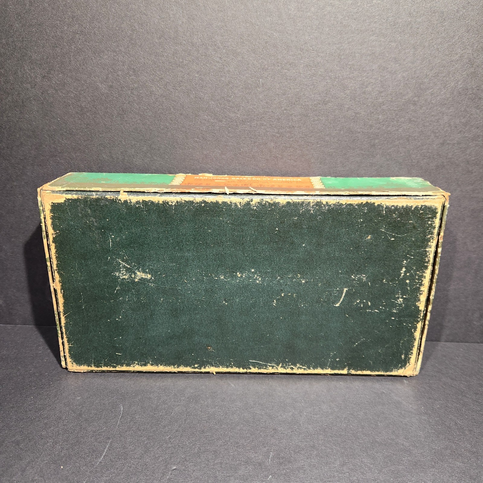 Mah-Jongg Junior Boxed Game with Instructions Tiny Dice All Tiles 1923