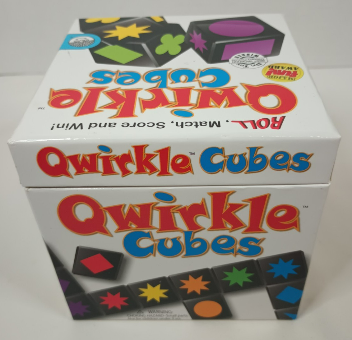 Qwirkle Cubes Game Mix Match Roll Win Mindware 2009 Dice Family Night Complete