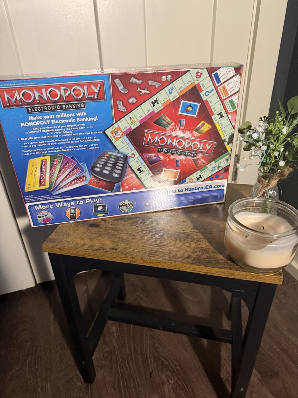 ✨Hasbro Monopoly Electronic Banking Board Game Ages 8+ 2+ Players✨