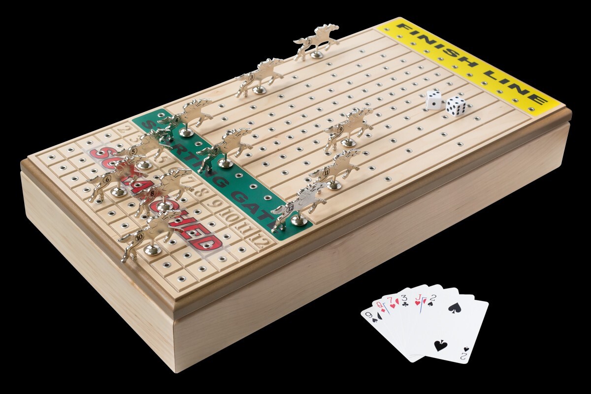 Across The Board Horse Racing Game- Maple Deluxe
