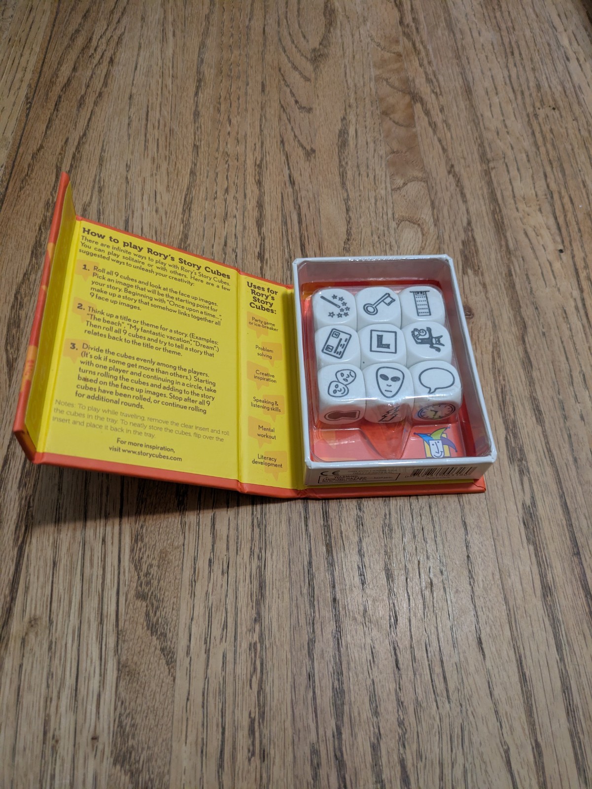 GameWright Rory’s Story Cubes Let Your Imagination Roll Wild Ages 8+ Game