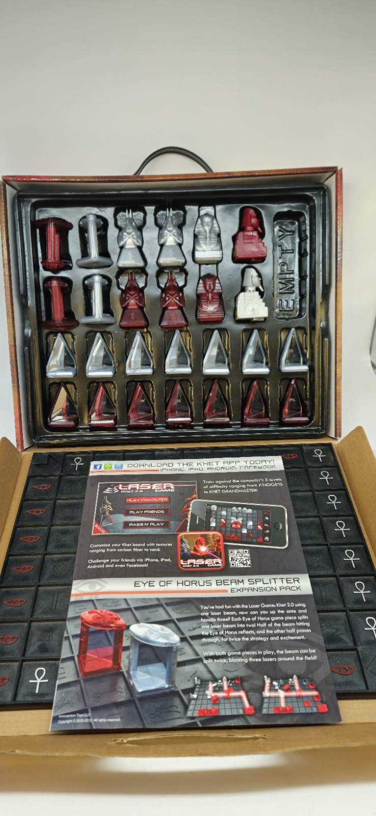 Laser Khet 2.0 Board Game Innovention Toys Toy Of The Year Finalist, Mensa Game